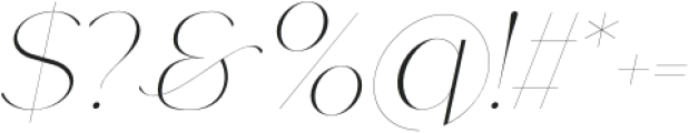 Norelli Thin Italic otf (100) Font OTHER CHARS