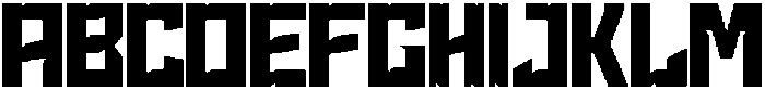 Norezo Bold otf (700) Font UPPERCASE