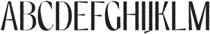 Norge Rough Regular otf (400) Font UPPERCASE