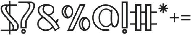 Norice-Regular otf (400) Font OTHER CHARS