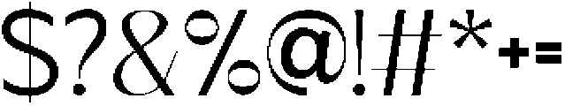 Noriene Regular otf (400) Font OTHER CHARS