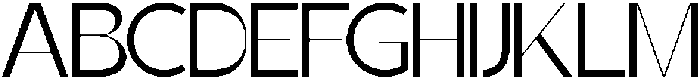 Noriene Regular otf (400) Font UPPERCASE