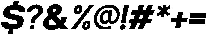 Norik Nue ExtraBold-Italic otf (700) Font OTHER CHARS