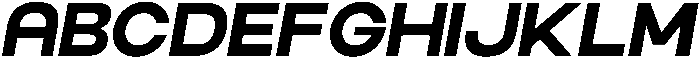 Norik Nue ExtraBold-Italic otf (700) Font UPPERCASE