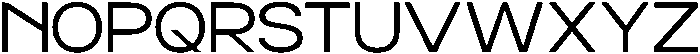 Norik Nue Regular otf (400) Font UPPERCASE