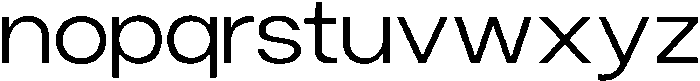 Norik Nue Regular otf (400) Font LOWERCASE