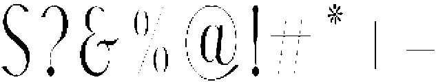 Norilane Condensed otf (400) Font OTHER CHARS