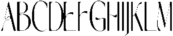 Norilane Condensed otf (400) Font UPPERCASE