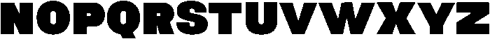 Normal Black otf (400) Font UPPERCASE