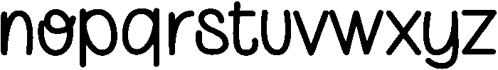 Normal Bold otf (400) Font LOWERCASE