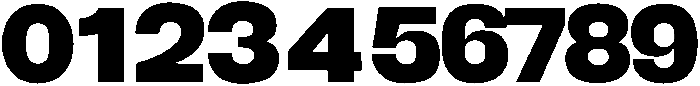 Normal Bold otf (400) Font OTHER CHARS
