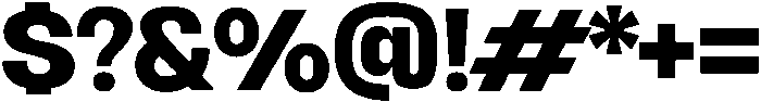 Normal Bold otf (400) Font OTHER CHARS