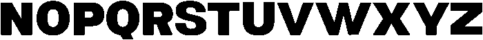 Normal Bold otf (400) Font UPPERCASE