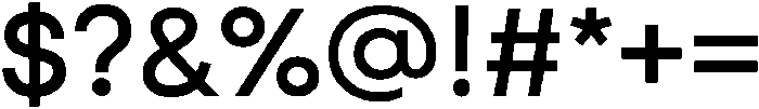Normal Bold otf (400) Font OTHER CHARS