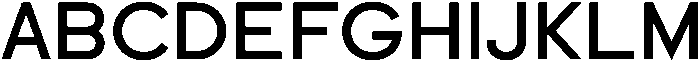 Normal Bold otf (400) Font UPPERCASE