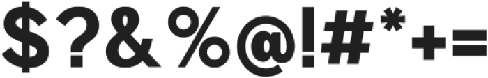 Normal Extra Bold Condensed otf (400) Font OTHER CHARS