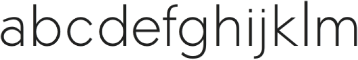 Normal Extra Light Condensed otf (200) Font LOWERCASE