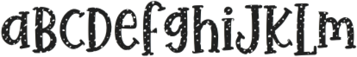 Normal Flakes otf (400) Font LOWERCASE