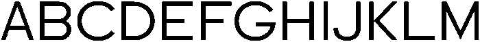 Normal Light otf (300) Font UPPERCASE