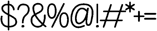 Normal Medium otf (400) Font OTHER CHARS