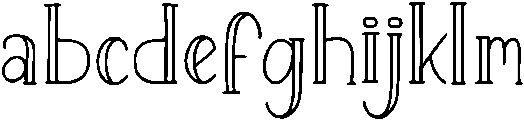 Normal Outline otf (400) FONT