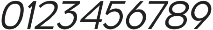 Normal Regular Condensed Italic otf (400) Font OTHER CHARS