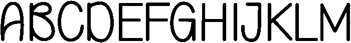 Normal Semi Bold otf (400) Font UPPERCASE