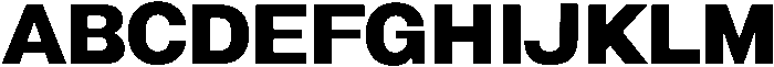 Normal Semi Bold otf (400) Font UPPERCASE