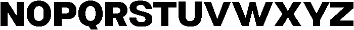 Normal Semi Bold otf (400) Font UPPERCASE
