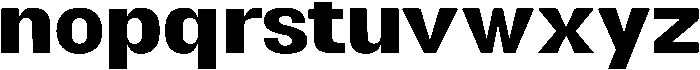 Normal Semi Bold otf (400) Font LOWERCASE