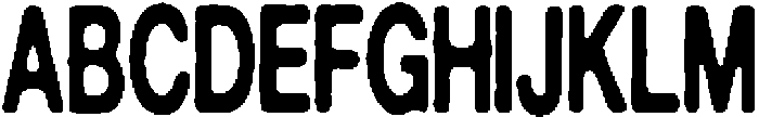 Normal TM Regular otf (400) Font UPPERCASE