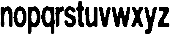Normal TM Regular otf (400) Font LOWERCASE