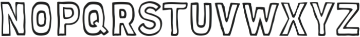 Normal outline ttf (400) Font UPPERCASE