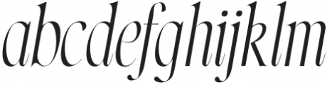 Norman Italic otf (400) Font LOWERCASE