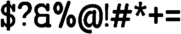 Normanet Condensed otf (400) Font OTHER CHARS