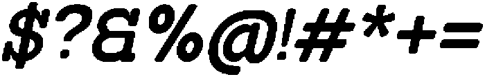 Normanet Italic otf (400) Font OTHER CHARS