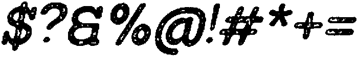 Normanet News Italic otf (400) Font OTHER CHARS