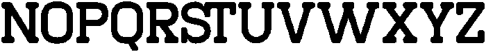 Normanet Regular otf (400) Font UPPERCASE