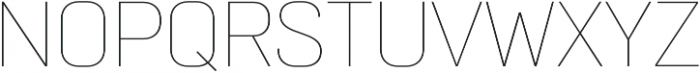 Normative Pro Thin otf (100) Font UPPERCASE