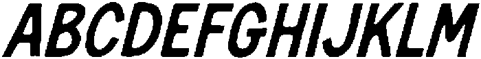 Norsac Italic otf (400) Font UPPERCASE