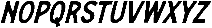 Norsac Italic otf (400) Font UPPERCASE