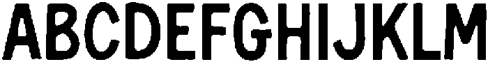 Norsac Regular otf (400) Font UPPERCASE