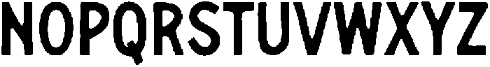 Norsac Regular otf (400) Font UPPERCASE