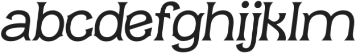 Norseland Light Italic otf (300) Font LOWERCASE