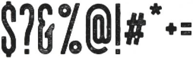 Norsten Halftone otf (400) Font OTHER CHARS