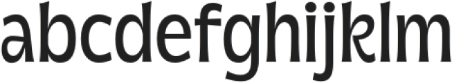 Norsy Condensed Light otf (300) Font LOWERCASE