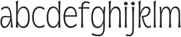 Norsy Condensed Thin otf (100) Font LOWERCASE