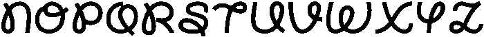 Norte Script otf (400) Font UPPERCASE