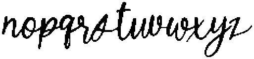 North Avenue Script Regular otf (400) Font LOWERCASE