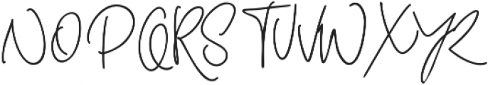 North Grenada Style Two otf (400) Font UPPERCASE